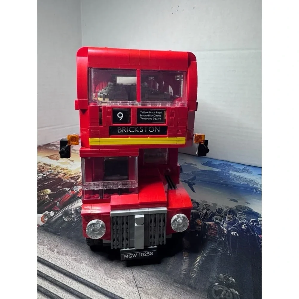 LEGO Creator Expert 10258 London Bus 100% Complete Great Shape No Box Or Manual